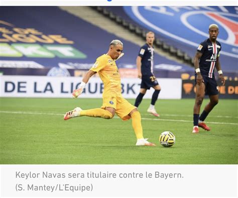 Voici La Composition Du Psg Keylor Navas Titulaire Contre Le Bayern Munich Marco Verratti Sur