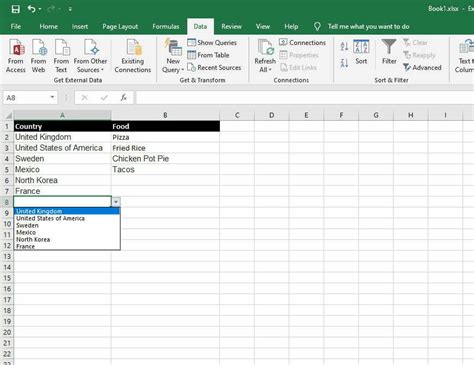 How To Create A Drop Down List In Excel With Cell Color Printable