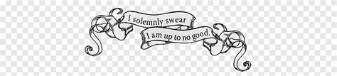 Solemnly Swear Clipart