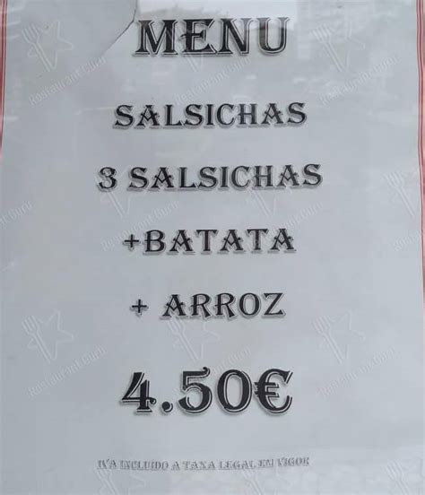 Menu Em Churrasqueira Central Do Infantado Restaurante Loures