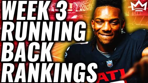 Top Running Back Rankings Tiers Week Fantasy Football