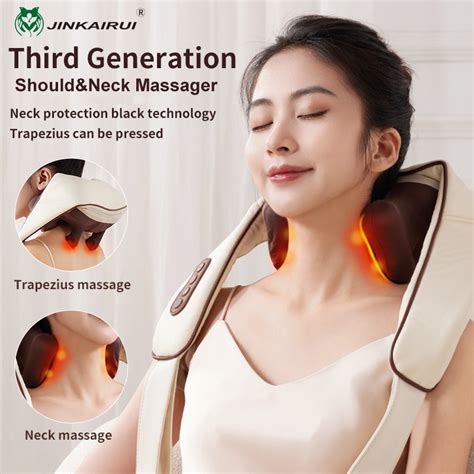 Ready Stock Jinkairui Shoulder And Neck Massager Third Generation