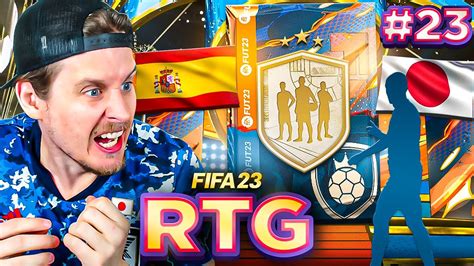 My RTG BASE Hero Upgrade Pack Was CRACKED FIFA 23 RTG 23 YouTube