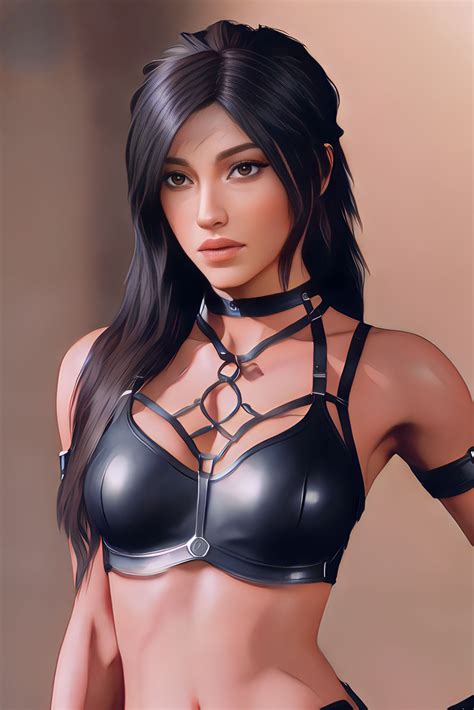 Rule 34 Ai Generated Black Hair Brown Eyes Celebcartoonizer Lara