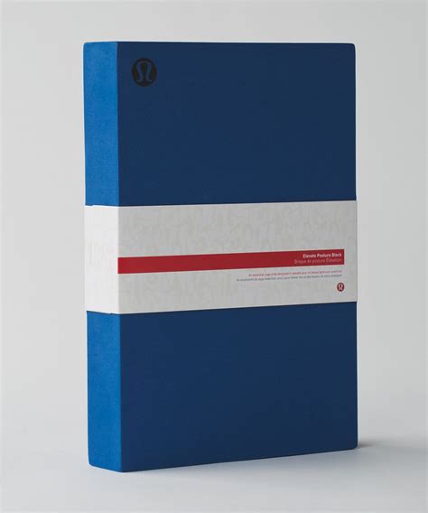 Lululemon Elevate Posture Block - Harbor Blue - lulu fanatics