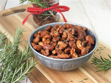 Rosemary Roasted Mixed Nuts Paleo Gluten Free The Joyful Table