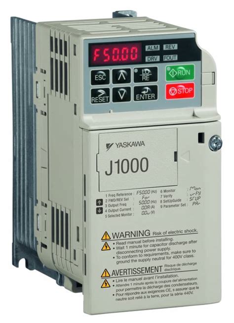 YASKAWA J1000 CIMR JCBA0002BAA Inverter 0 4kW Single Phase 200VAC