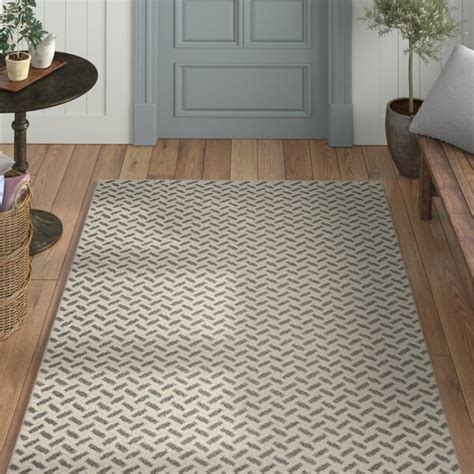 Union Rustic Huberty Flatweave Geometric Rug Reviews Wayfair