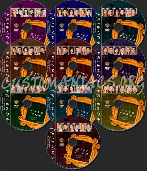 Friends Tv Collection Dvd Label Dvd Covers And Labels By Customaniacs