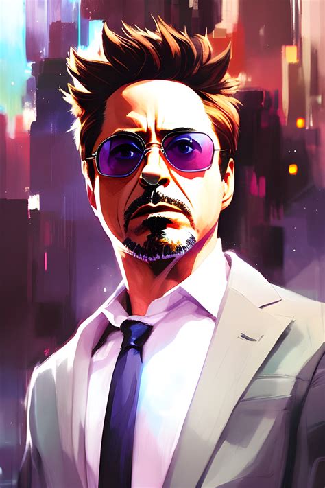 ArtStation - Robert Downey Jr. (Portrait)