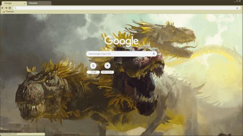 Zacama Primal Calamity Chrome Theme ThemeBeta