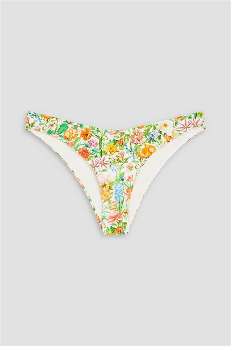 Onia Floral Print Low Rise Bikini Briefs The Outnet