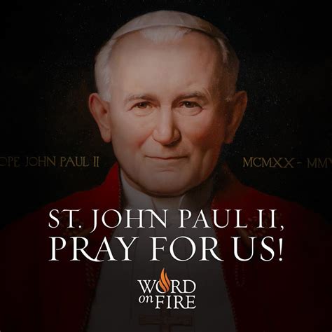 A Slice of Smith Life: October 22: Feast Day of Saint John Paul II