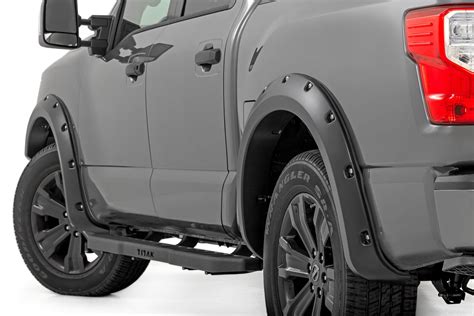 Rough Country Pocket Fender Flares For Nissan Titan F