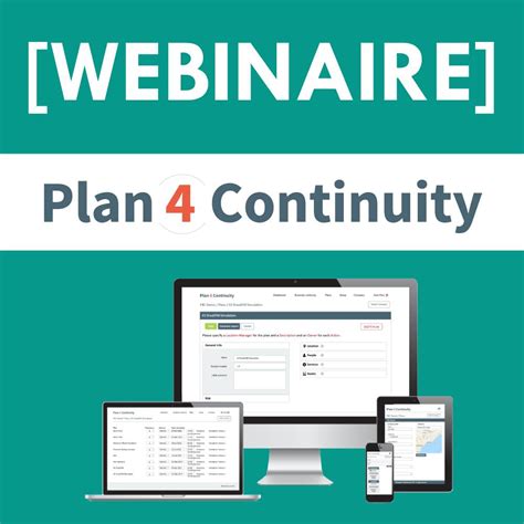 Webinaire D Couvrez Plan Continuity Une Solution Cloud Saas Pour Des