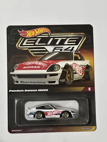 Hot Wheels Elite 64 Pandem Datsun 280zx Blanco MercadoLibre