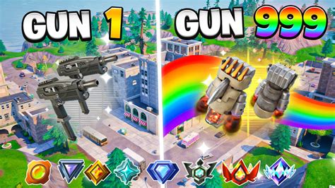 ⭐ Gun Game 🔫 Tilted One Shot Fortnite Creative Map Code Dropnite