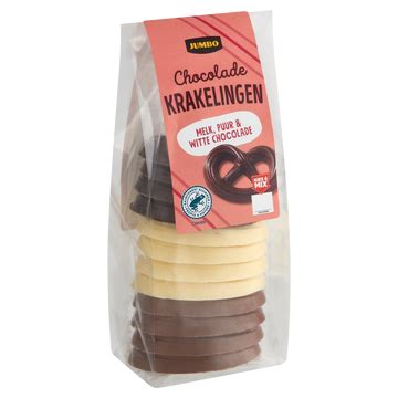 Jumbo Chocolade Krakelingen 150g Bestellen Koek Snoep Chocolade En