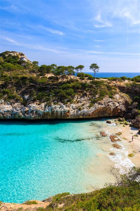 Beautiful Island Of Majorca Spain Stock Photo Image Of Outdoor Blue