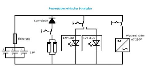 Schaltplan Wechselrichter Wiring Diagram