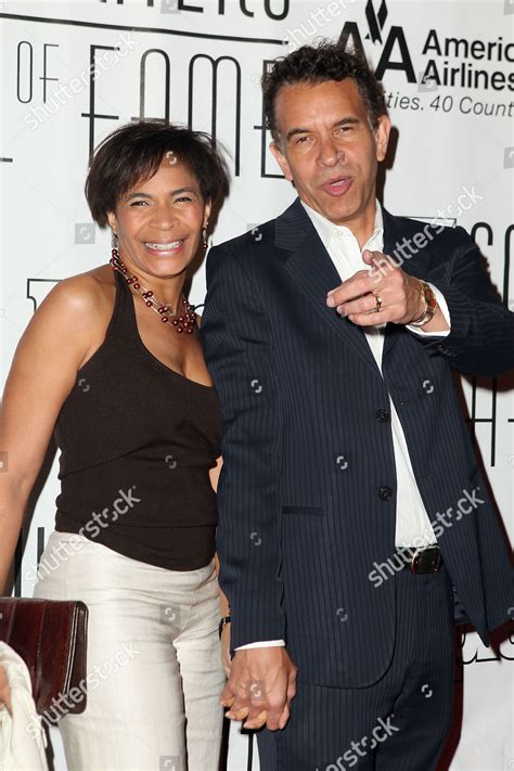 Brian Stokes Mitchell Wife Allyson Tucker Editorial Stock Photo Stock