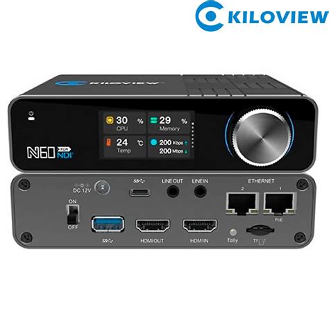 Kiloview N Bidirectional K Hdmi And Usb To Ndi Converter