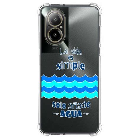 Funda Silicona Antigolpes Para Realme C G Dise O Agua Dibujos Con