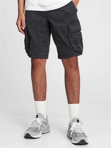 11 Twill Cargo Shorts With Gapflex Gap