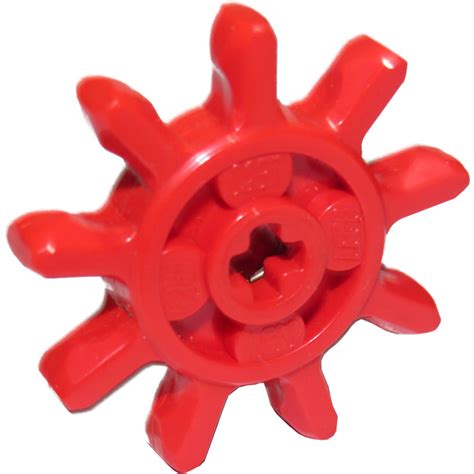 LEGO Red Gear With 9 Teeth Brick Owl LEGO Marketplace