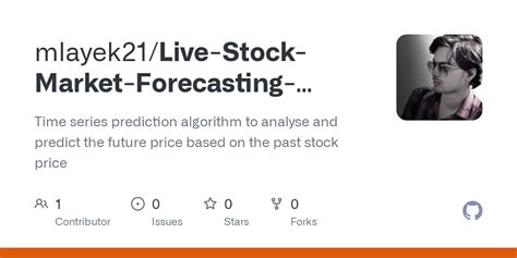 GitHub Mlayek21 Live Stock Market Forecasting Using LSTM Time