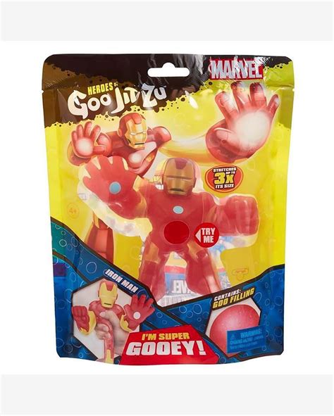 Riachuelo Boneco El Stico Disney Marvel Goo Jit Zu Homem De