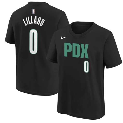 Damian Lillard Portland Trail Blazers City Edition Onlybasquet