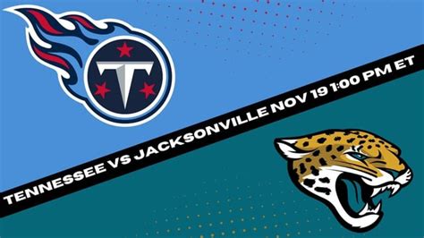 Jacksonville Jaguars Vs Tennessee Titans Prediction And Picks Nfl