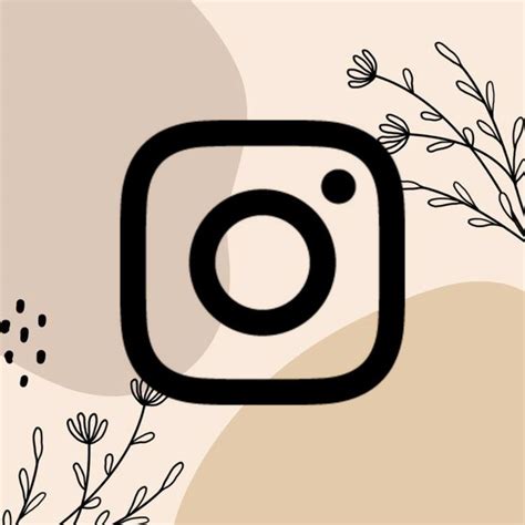 Instagram aesthetic icon | Ios app icon design, Iphone icon, Ios app icon