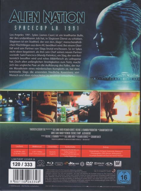 OFDb Alien Nation Spacecop L A 1991 1988 Blu Ray Disc NSM