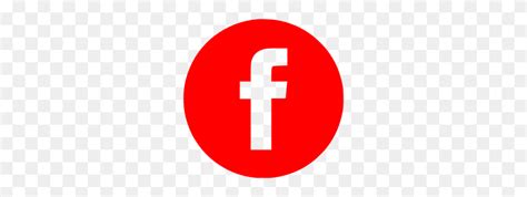 Facebook Logo Red Colour