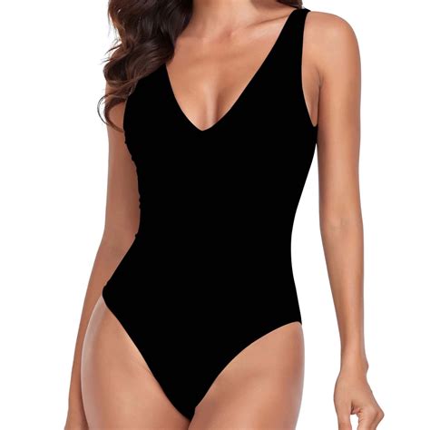 Ayolanni Black Petite Swimwear Bikini For Women S One Piece Summer