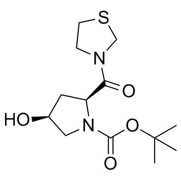 401564 34 9 Tert Butyl 2S 4S 4 Hydroxy 2 Thiazolidine 3 Carbonyl