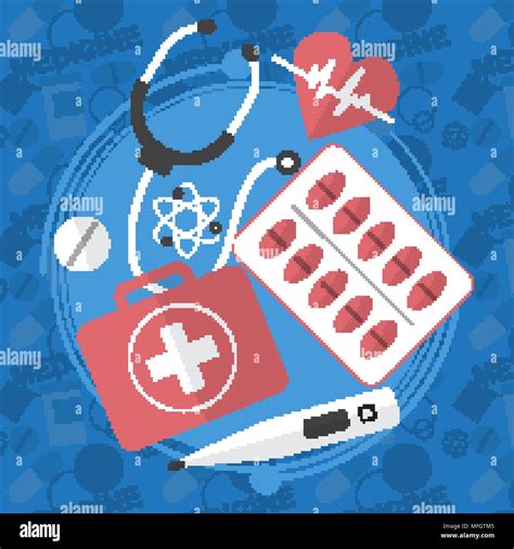 Medicina Iconos Planas Caja De P Ldoras Tabletas P Ldoras Y Ampollas