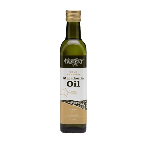 Macadamia Oil 375ml – Gourmads