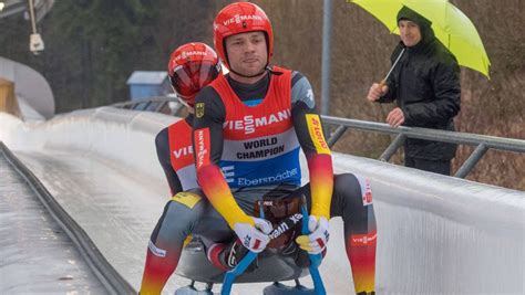 Rodel WM In Sotschi Doppelsitzer Eggert Benecken Bauen Ihre Titelserie