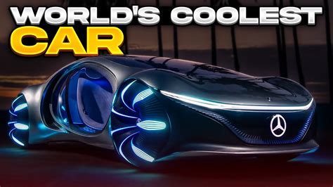 World S Coolest Concept Car Mercedes Avtr Youtube