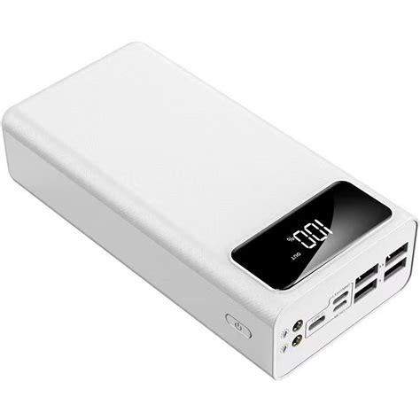 【sg】60000mah Power Bank 4 Usb Fast Charging Powerbank Led Digital