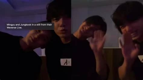 Jungkook BTS Live Bareng Mingyu Seventeen Fans Heboh Republika Online