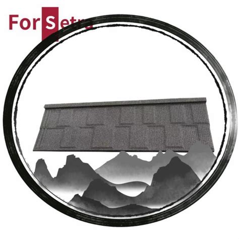 Hot Sale Forsetra Stone Coated Metal Roofing Shingle Tile In China