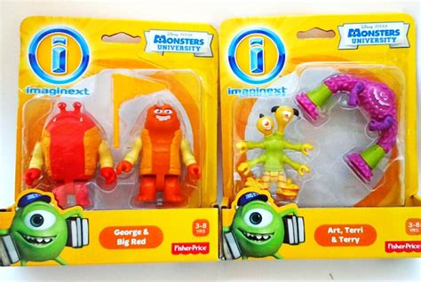 Buy Disney Monsters University Imaginext Set Of Figures Art Terry