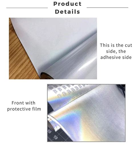 Shunaimei Silver Reflective Transfer Film High Quality Reflective Heat