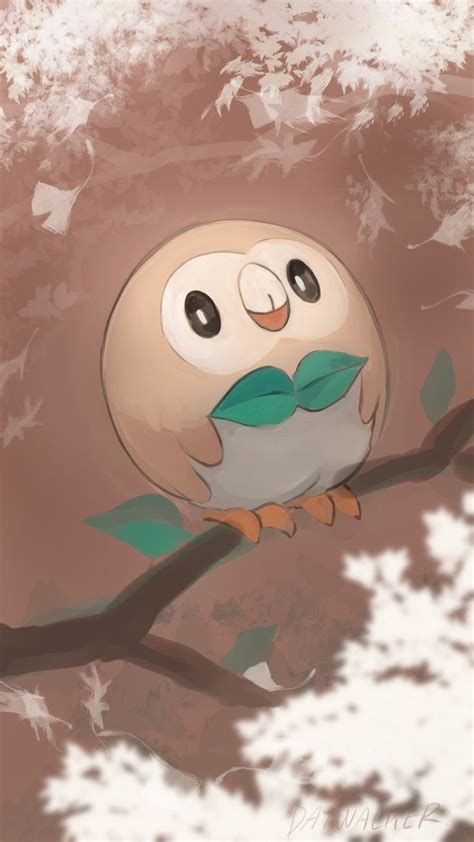 Rowlet Pokémon Rowlett Pokemon Pokemon Art Cool Pokemon Wallpapers