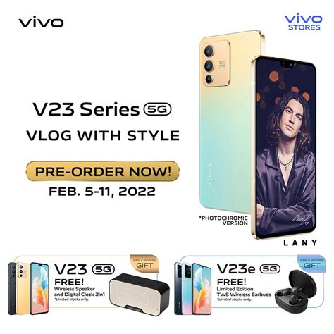 Vivo V23 5g Vivo V23e Ph Prices Preorder Info Revealed Revü