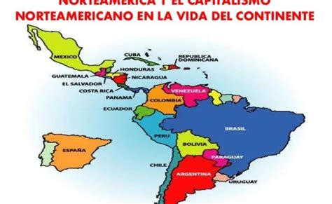 25 Hermoso Mapa Continente Americano Paises Y Capitales Images And